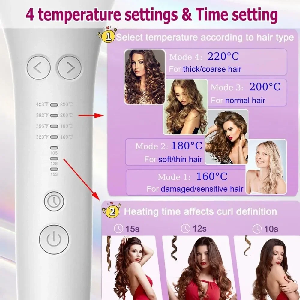 NEW Rotating Curling Iron 1